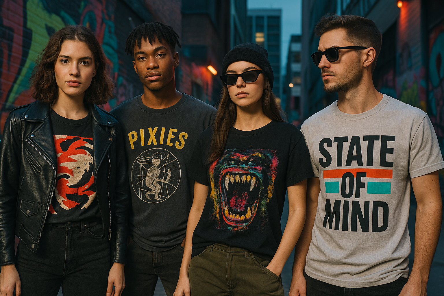 Graphic Tshirts with cool models